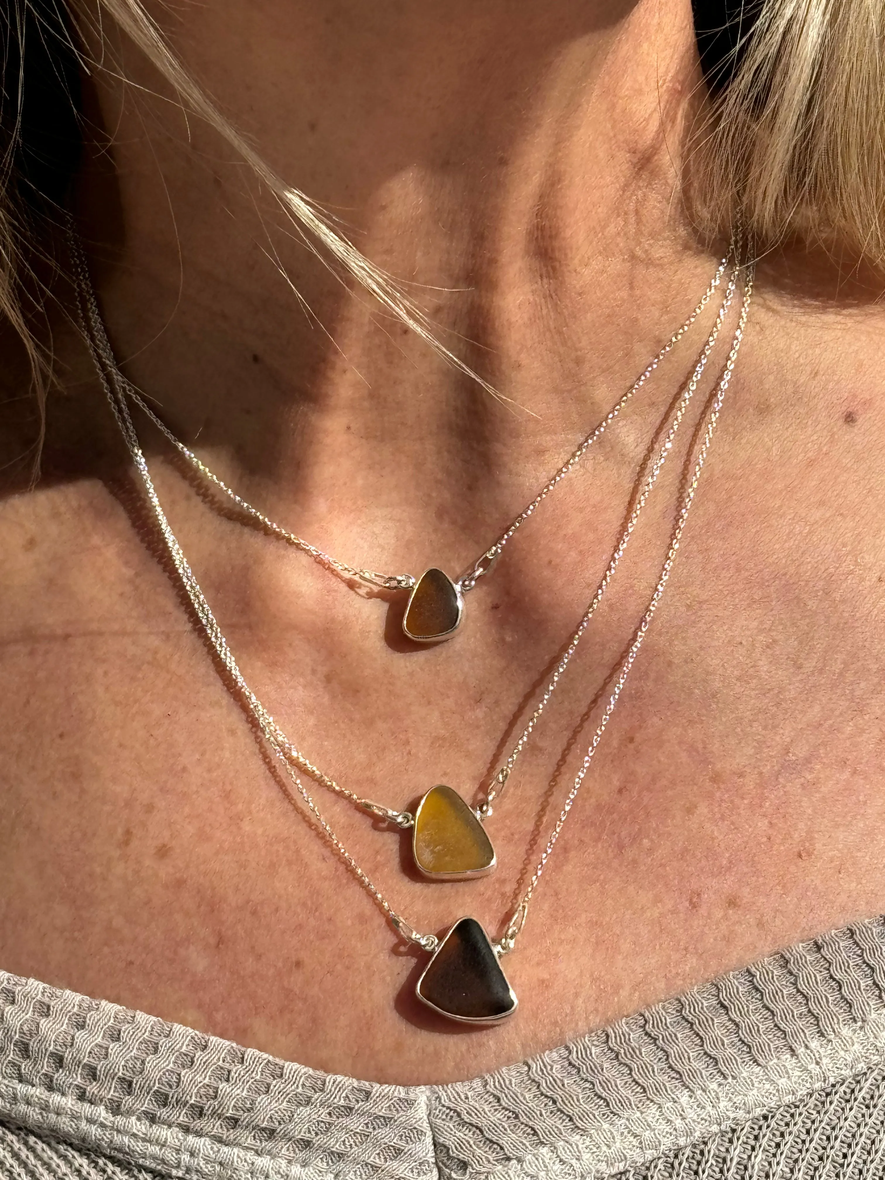 triple pendant necklaces (4 choices)