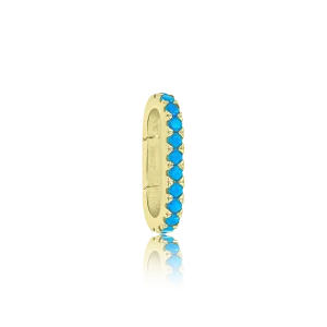 Turquoise Link Clasp