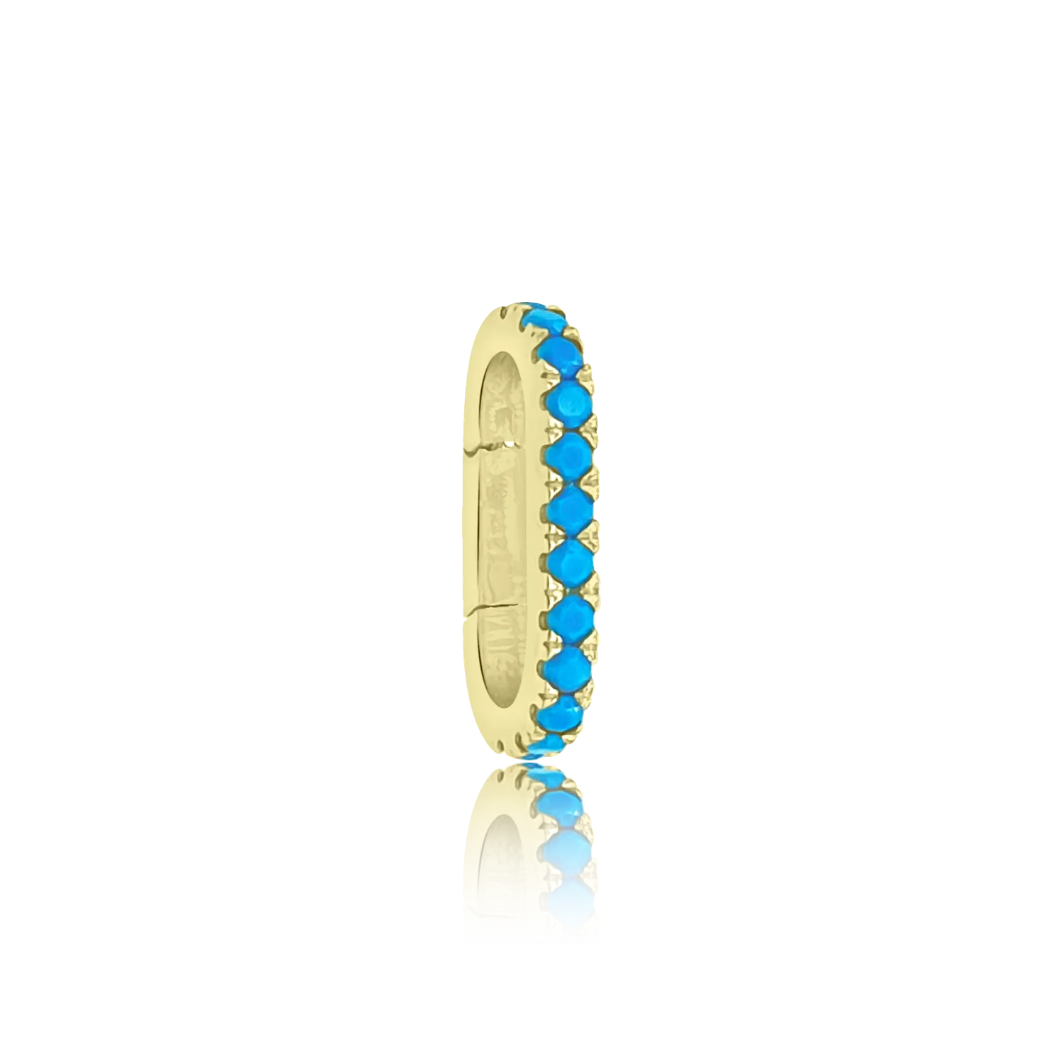 Turquoise Link Clasp