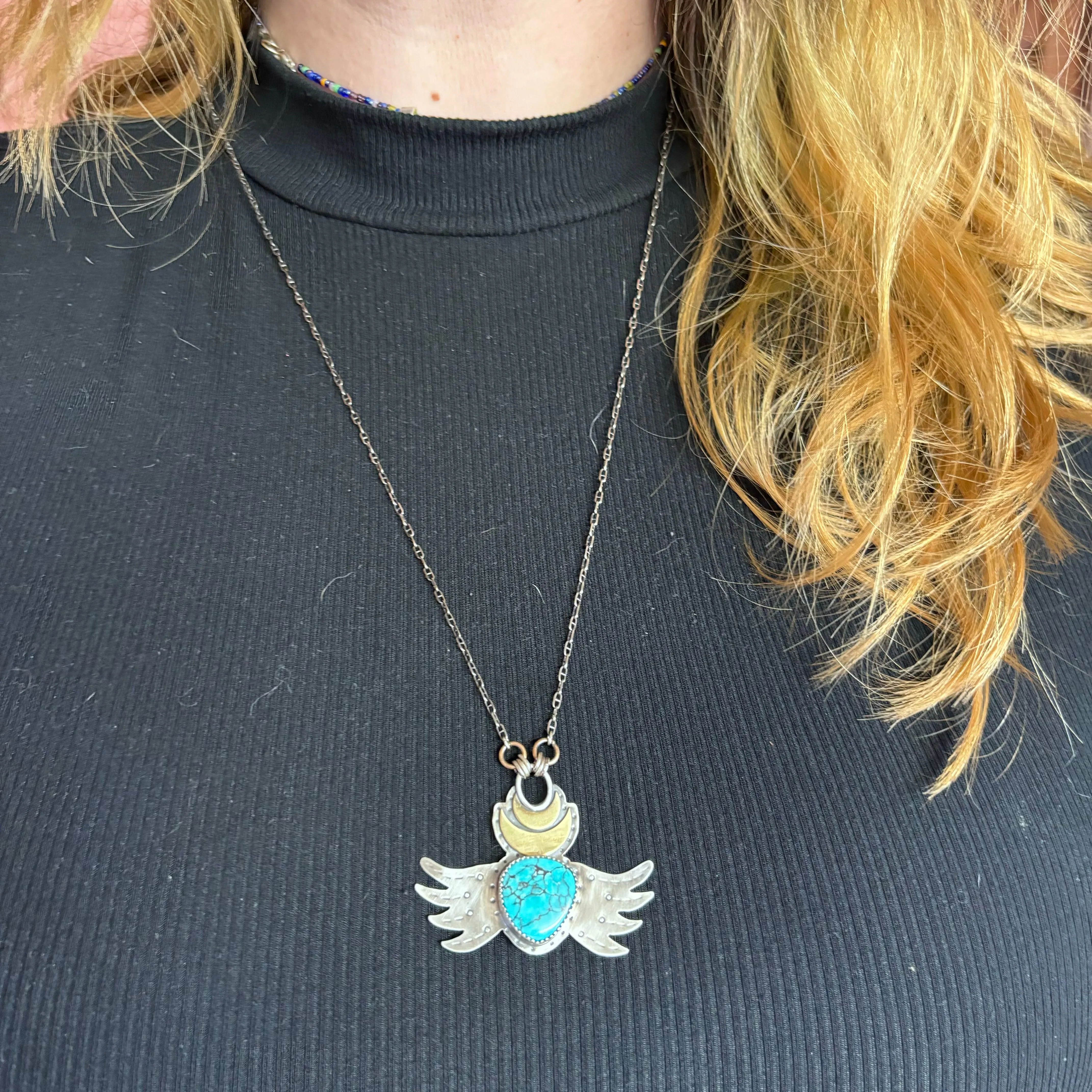 Turquoise Winged Amulet