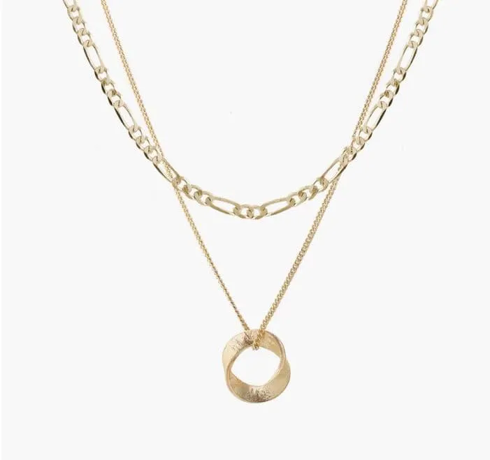 Tutti Double Necklace Cypress