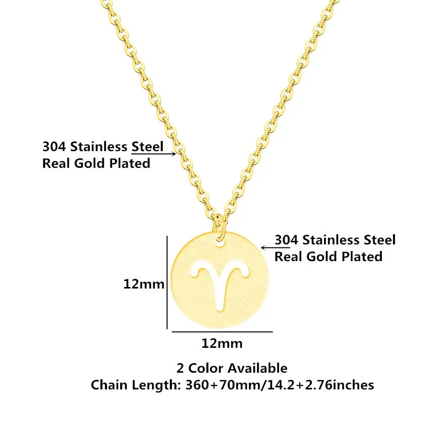 Twelve Constellations Necklaces
