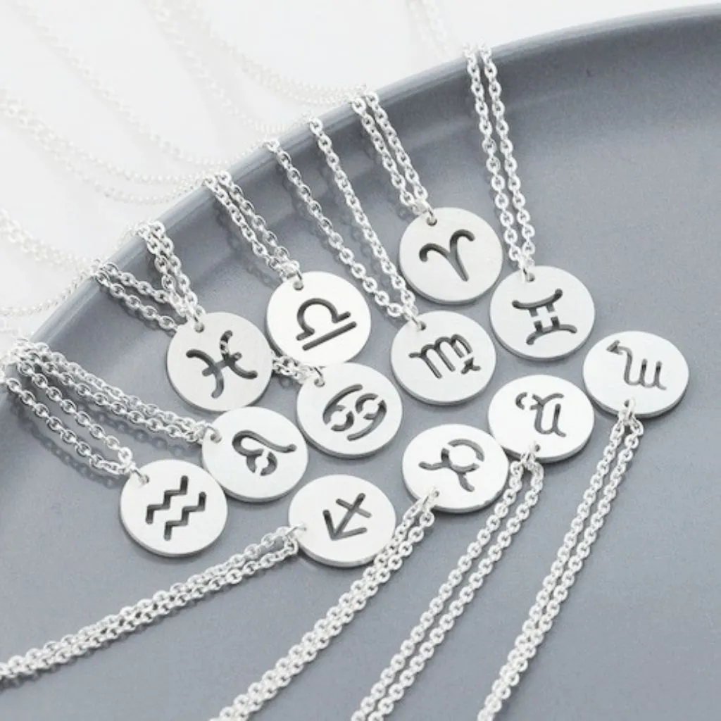 Twelve Constellations Necklaces