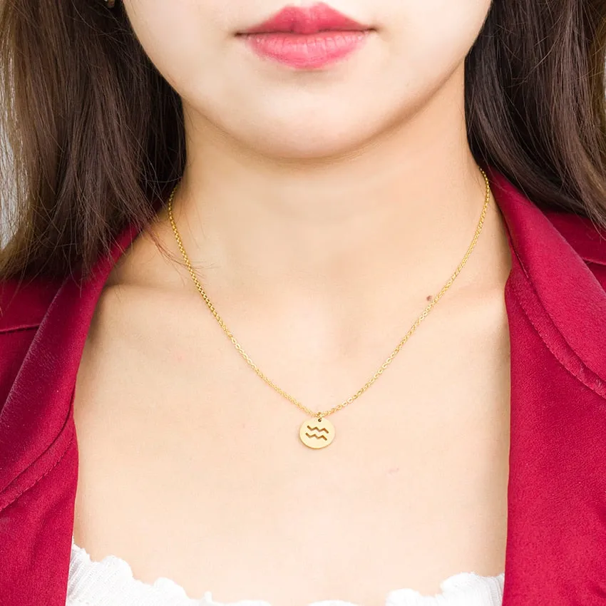 Twelve Constellations Necklaces
