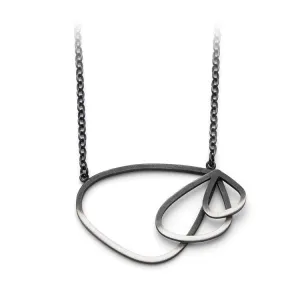 Two Tone Triple Wing Pendant