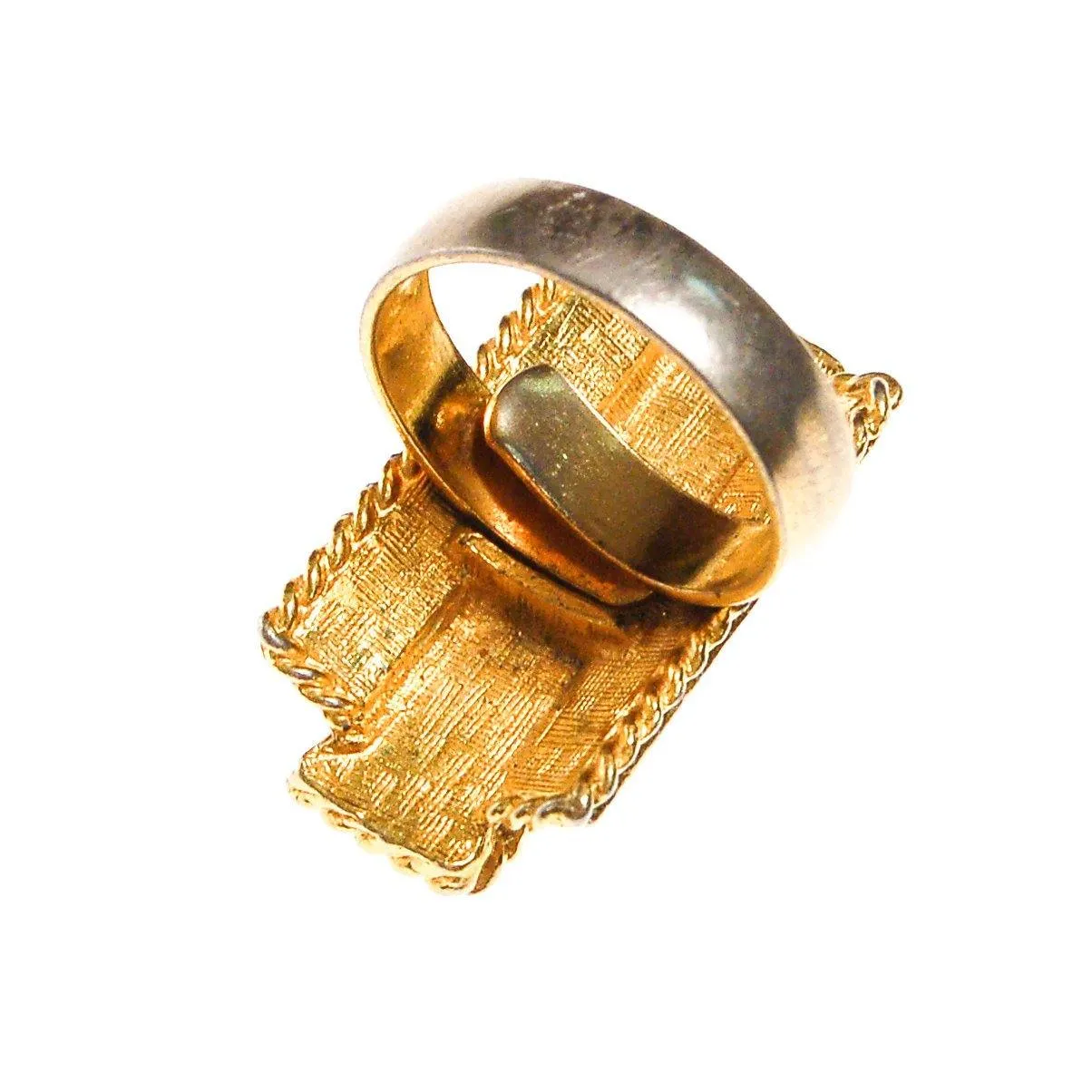 Uncas Colorful Rhinestone Statement Ring