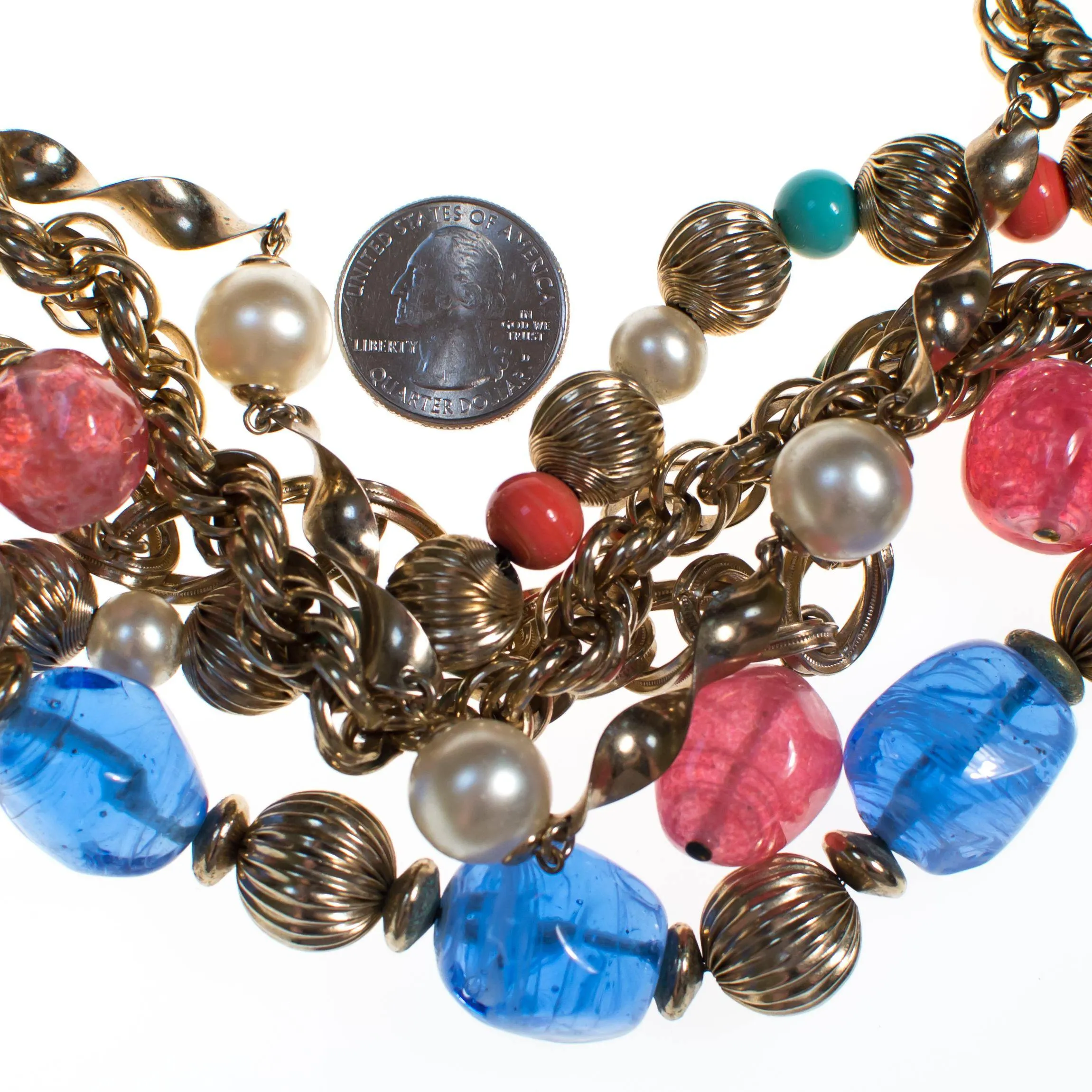 Vintage Napier Multi Strand Necklace
