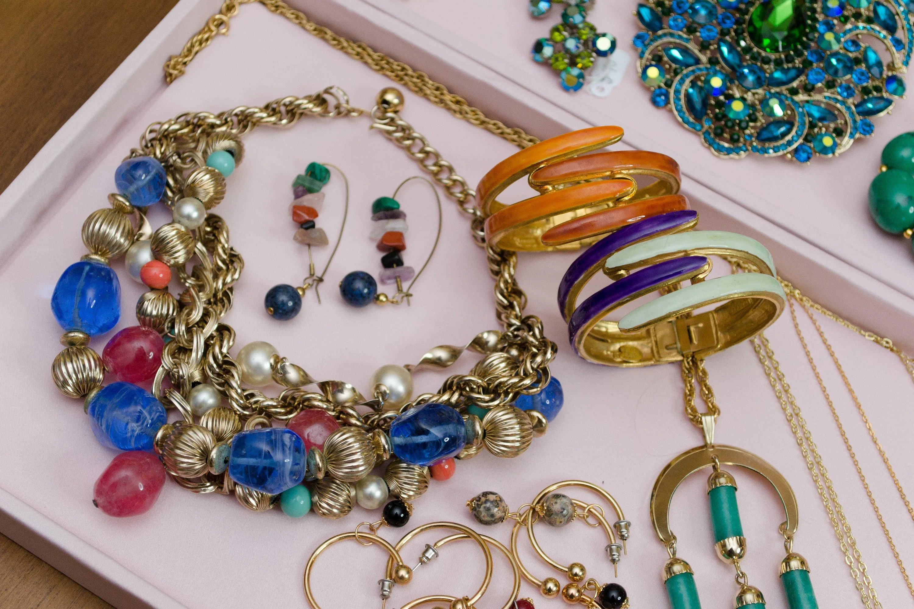 Vintage Napier Multi Strand Necklace
