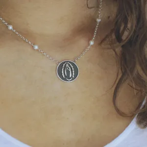 Virgen de Guadalupe Medal Necklace (Medium)