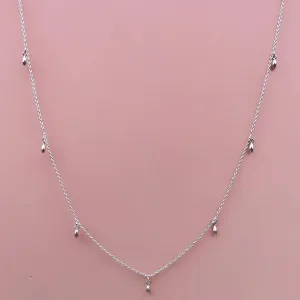 Vurchoo Cambodia Silver Rice Grain Necklace