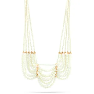 WHITE PEARL  NECKLACES #FW1403785 (TF18)
