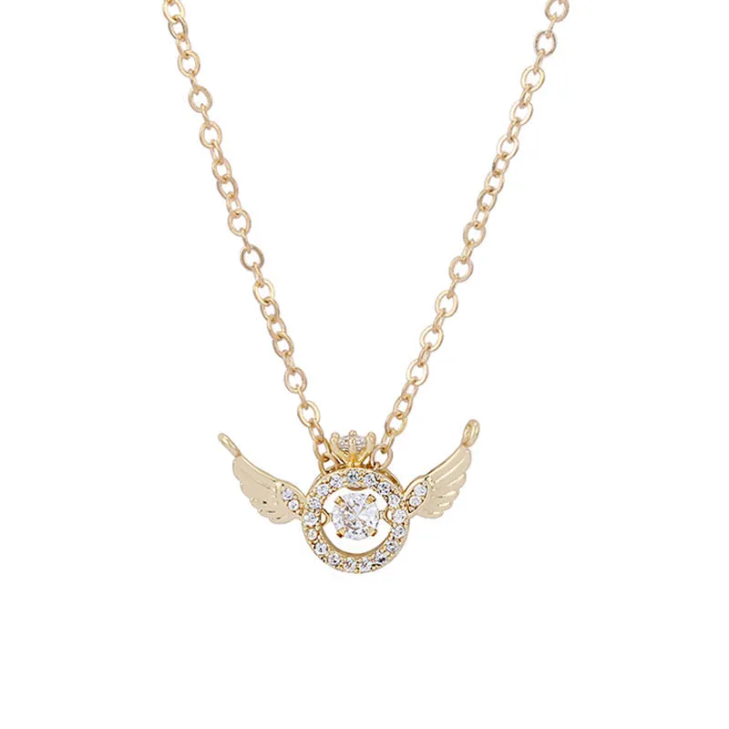 Wholesale Alloy Heart Pendant Necklace JDC-NE-XingL012