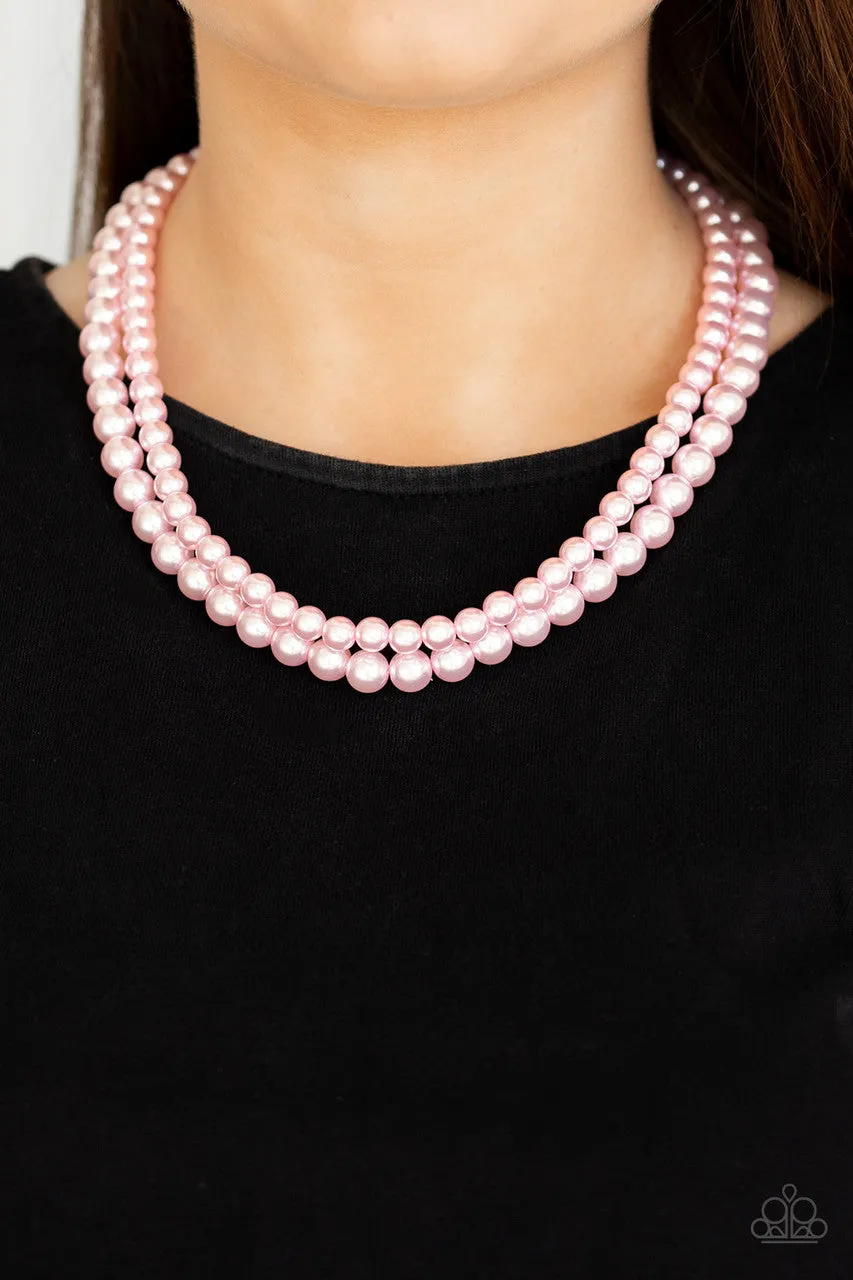 Woman of the Century Pink Paparazzi Necklace