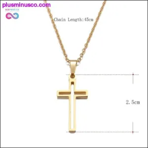 Women Lover's Stainless Steel Small Cross Religious Jewelry