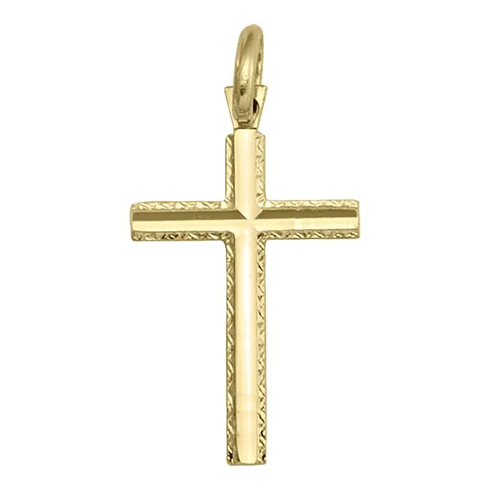 Yellow Gold Cross Pendant