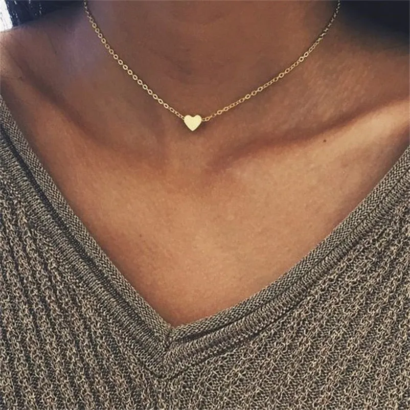 Yvette True Heart Choker Necklace