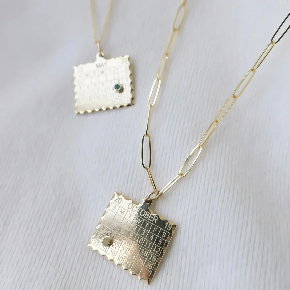 Zahava Heirlooms 1960's Calendar Charm